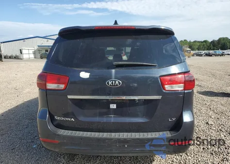 2016 Kia Sedona Lx из США, поврежденный, VIN KNDMB5C19G6161760